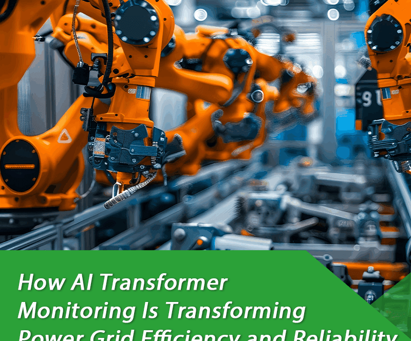 AI transformer monitoring system in smart power grid with real time data analysis