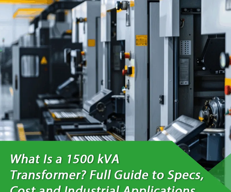 1500 kVA oil immersed transformer for industrial power distribution