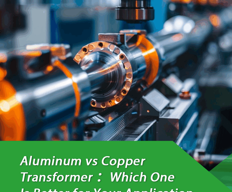 aluminum vs copper transformer comparison - copper and aluminum windings side by side in modern transformer