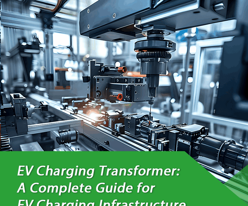 EV charging transformer for DC fast charging station power supply