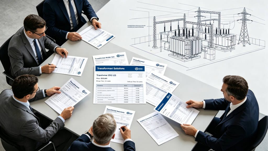 compare transformer quotations from manufacturers