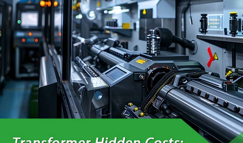 Industrial transformer with hidden operating costs and maintenance risks