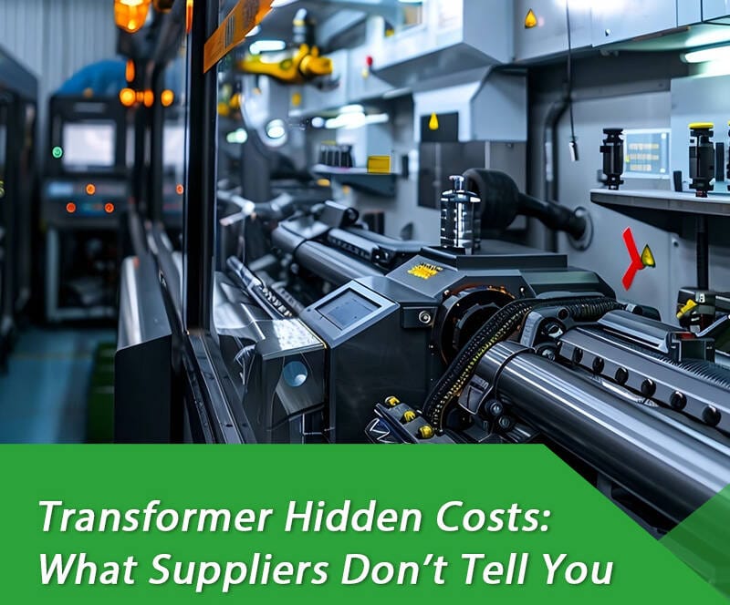 Industrial transformer with hidden operating costs and maintenance risks