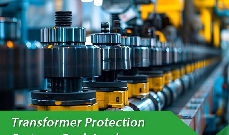 Transformer protection systems in industrial power substation