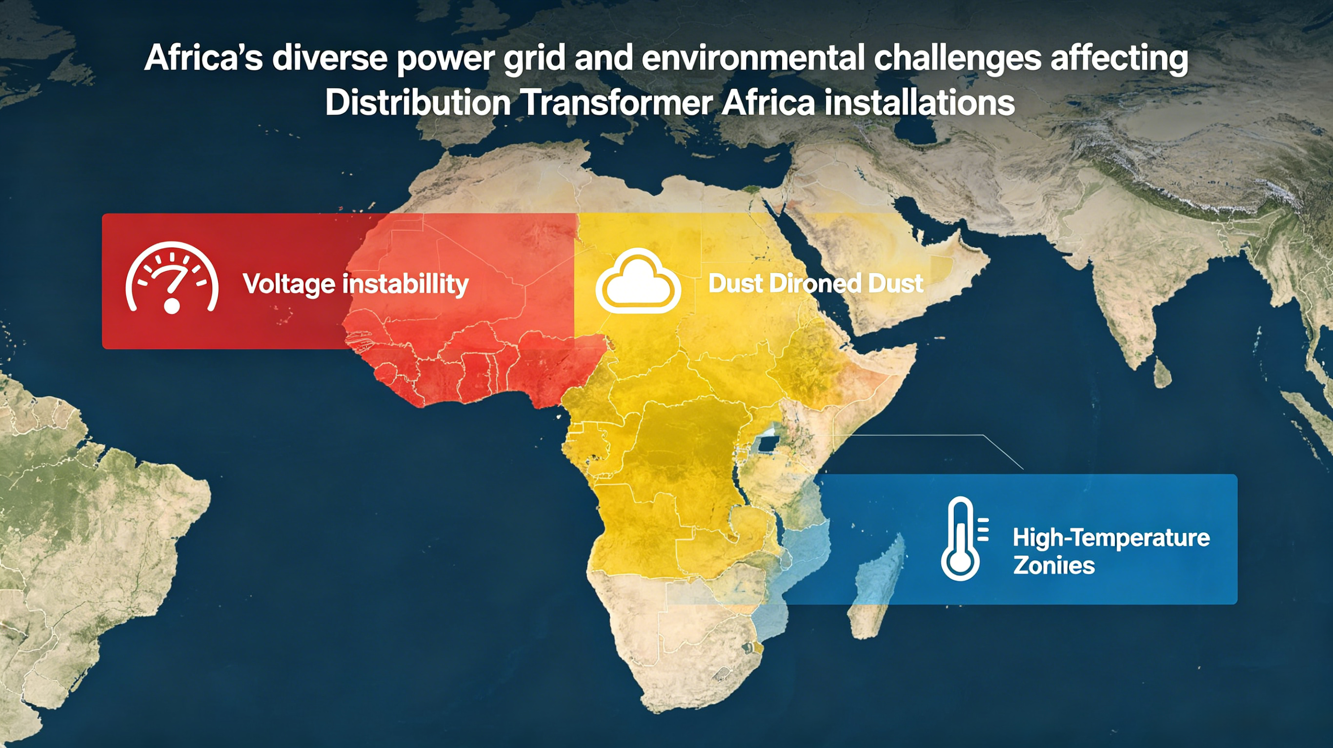 Power distribution challenges across Africa for distribution transformers