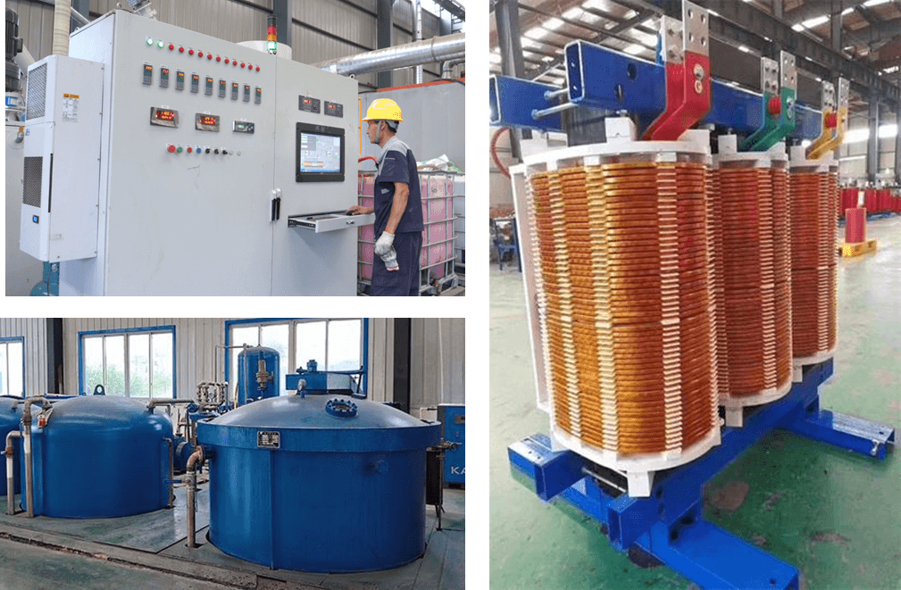 VPI Dry Type Transformer vacuum pressure impregnation process