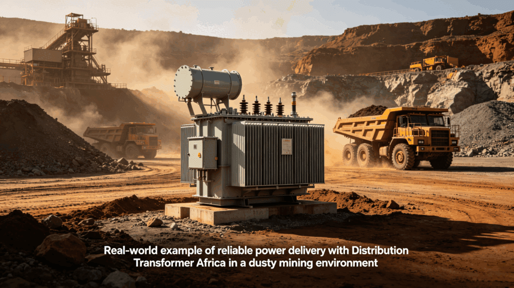 Successful Distribution Transformer Africa deployment in Zambian mining site